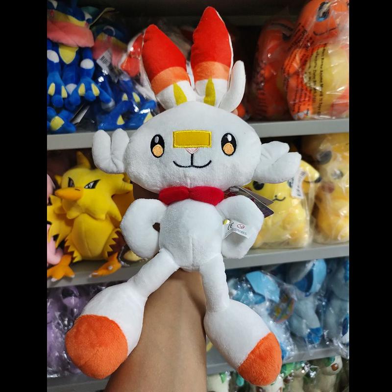 Scorbunny de Pelúcia 30cm - Pokémon Coelho - Pelúcia - Magazine Luiza